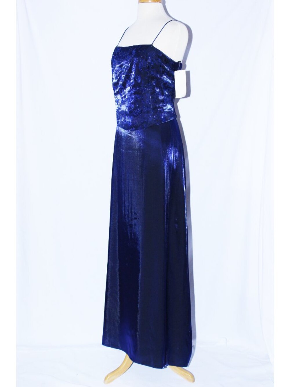Juliet #1904 Floor Length Bridesmaid or Formal Dress -Size 3X-ROYAL BLUE-NEW - Picture 3 of 4